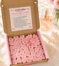 Flower & Hearts Perfume Inspired Wax Melt Gift Box, Vegan, Uk Handmade - Image 8