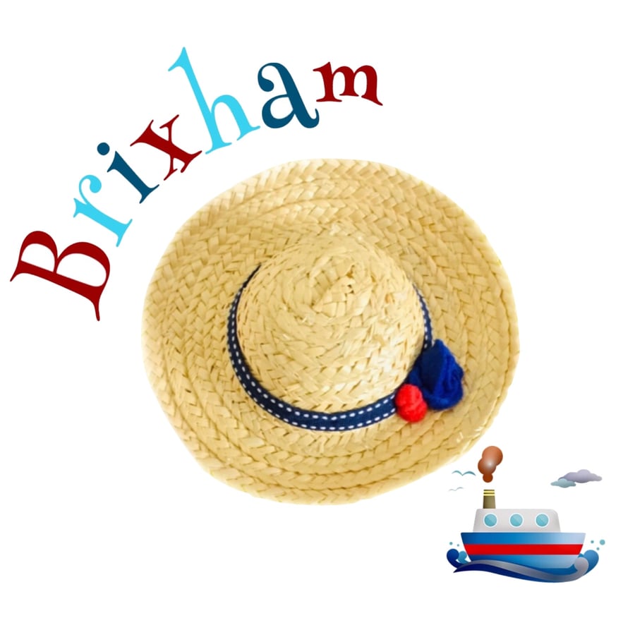 Reserved for Lesley - Brixham Sun Hat