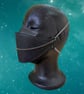 Silver mask chain with cat charm - Image 3