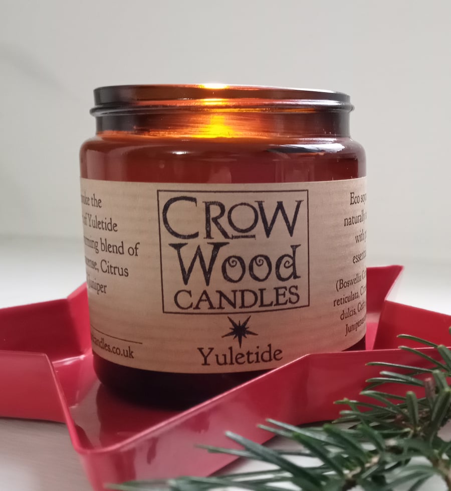 Perfectly Imperfect Seconds. Yuletide Soya Essential oil candle. 