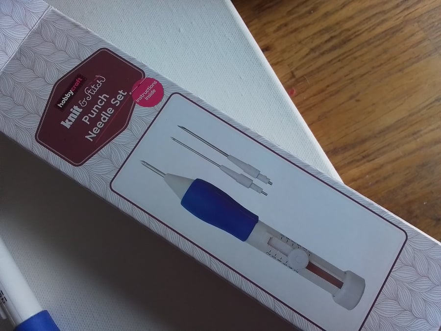 Punch needle set. Needle punch set. Ref 409