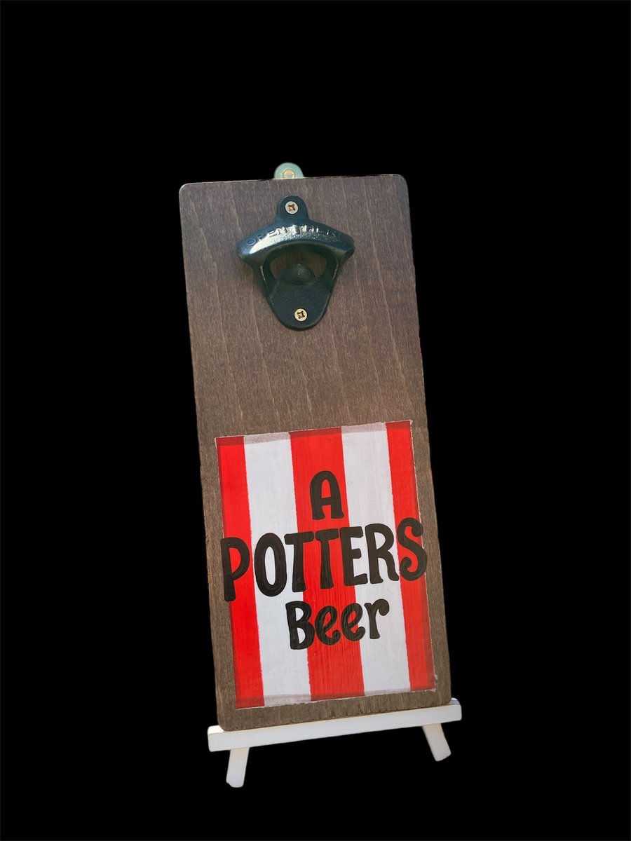 potters bottle opener, stoke gift