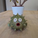 Ceramic Pufferfish Ornament 
