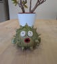 Ceramic Pufferfish Ornament 