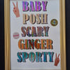 SPICE GIRLS - Baby, Posh, Scary, Ginger & Sporty