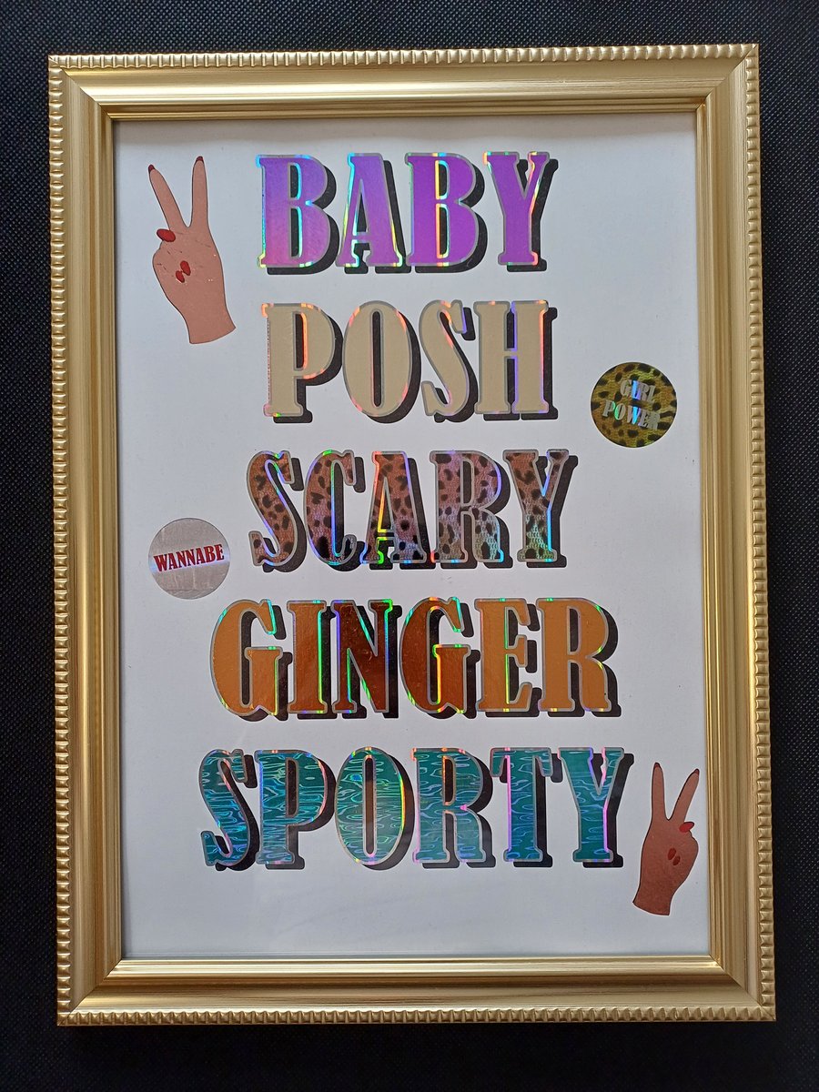 SPICE GIRLS - Baby, Posh, Scary, Ginger & Sporty