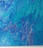 "Oceanic Bliss 1" Original Handmade Abstract Acrylic Painting - Image 5