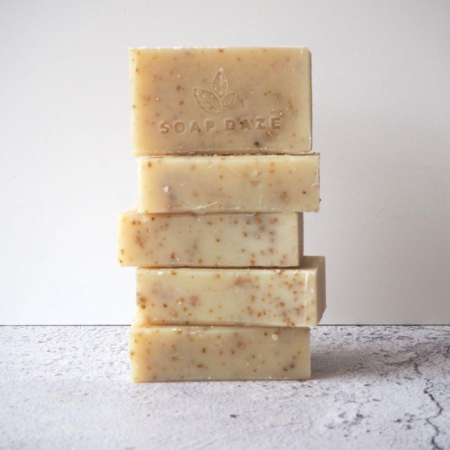 3 or 5 Oatmylk soaps bars, multibuy, vegan