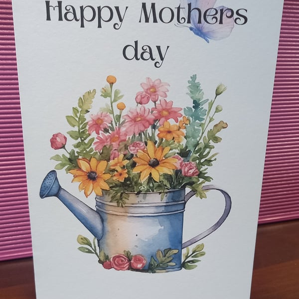 Flower mothers day card