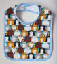 SALE Babies Cat Bib with Velcro Fastening - Image 1
