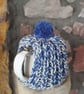 Tea Cosy, Cozy, Tea Pot Cover, Suki, For Life Stump Compatible, Hand Knitted - Image 3