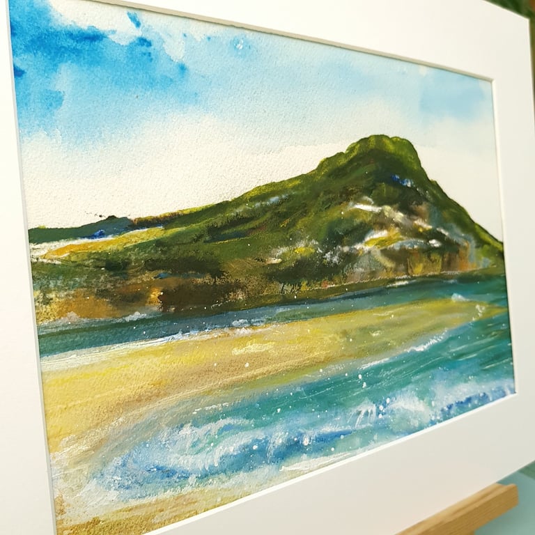 Coastal Landscape Original Painting 