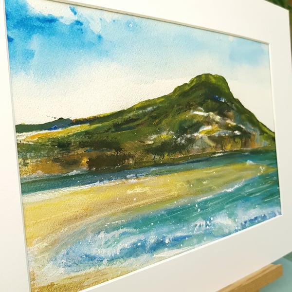 Coastal Landscape Original Painting 