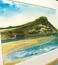 Coastal Landscape Original Painting 