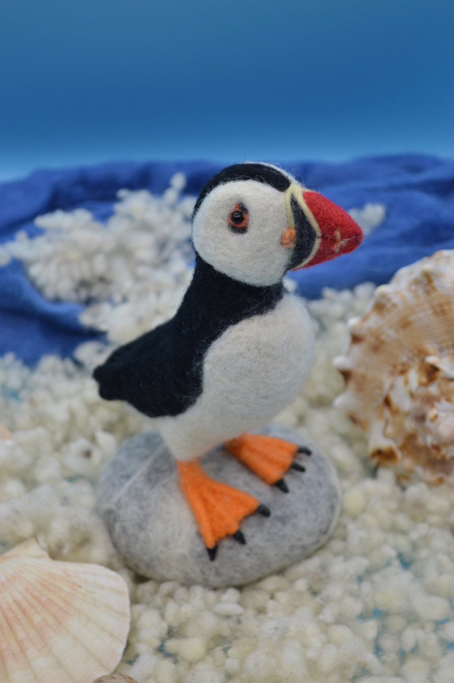 Needle Felted Puffin
