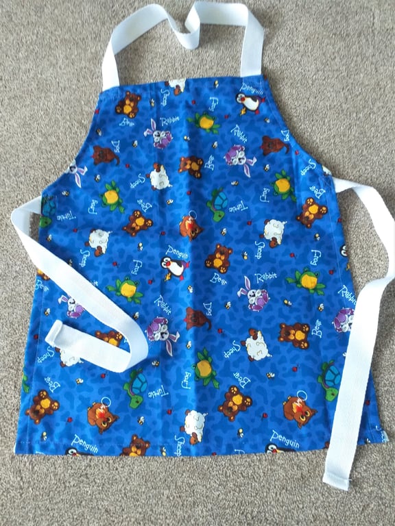 Animal, Apron. age 2-6 approximately. hand made