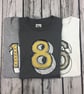 8 birthday shirt, 8th Birthday outfit, 8 year old girl boy Number eight T-Shirt - Image 6