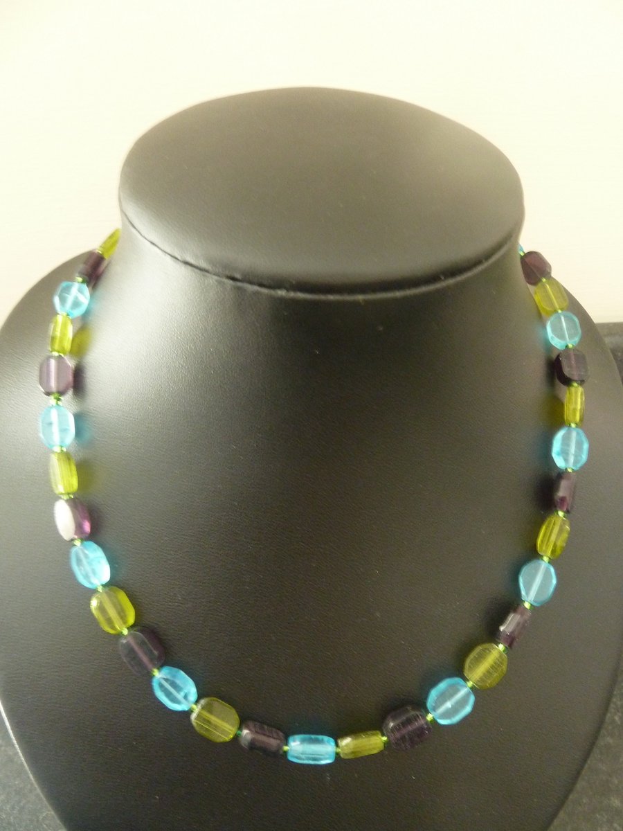 SALE gems necklace