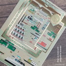 Birthday - Modern shipping theme card for your son
