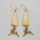 Christmas Deer Earrings