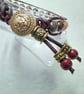 Leather Beaded Wrap Bracelet  - Image 3