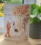 Congratulations on your wedding day, wedding card, autumn wedding - Image 2
