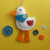 Sewing kit, craft kit Sammy the seagull 