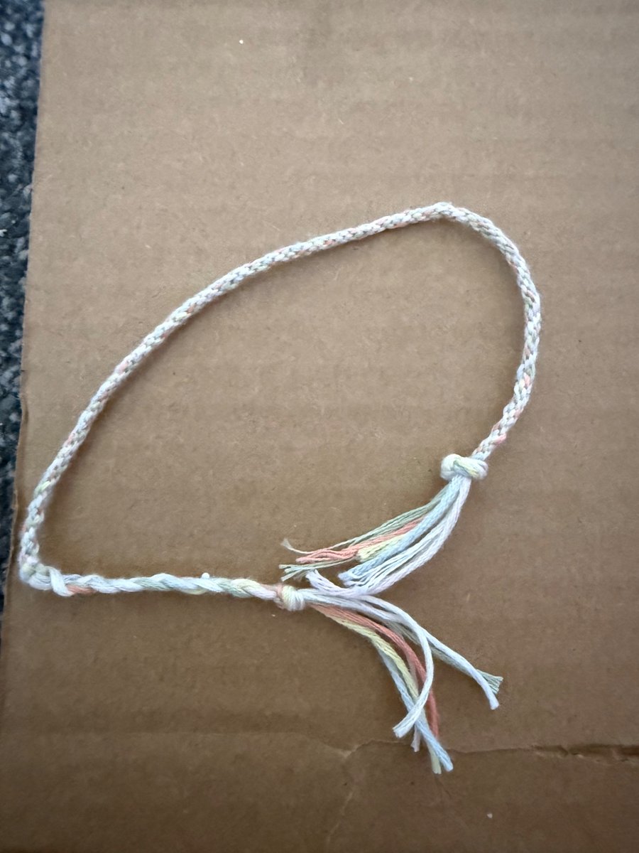 Pastel Handmade Friendship Bracelet