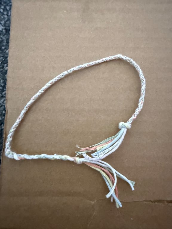 Pastel Handmade Friendship Bracelet
