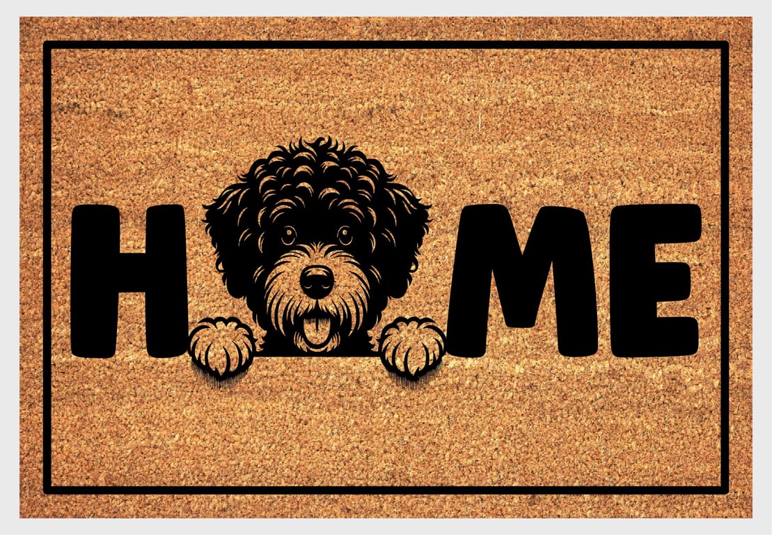 Portuguese Water Dog Home Door Mat No.1 - Welcome Mat - 3 Sizes