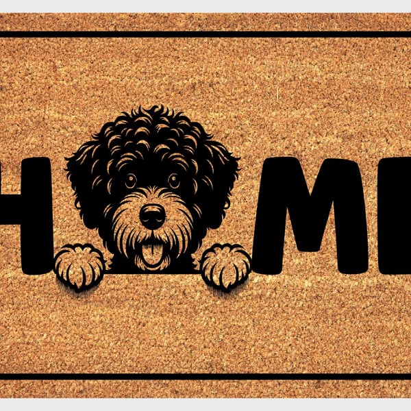 Portuguese Water Dog Home Door Mat No.1 - Welcome Mat - 3 Sizes
