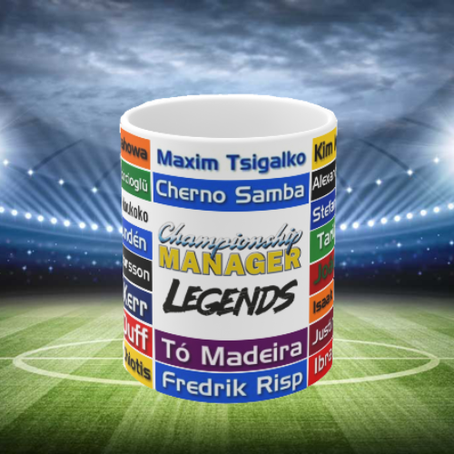 Classic Championship Manager Mug