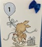 Handmade 1st birthday card - Image 2