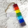 Fused Glass Rainbow Light Catcher