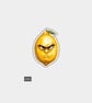 Funny Vinyl Sticker For Adults - Cute Grumpy Lemon