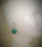 Round Mint Drop Earrings - Image 7