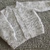 18" Round Neck Baby Boys Cardigan 