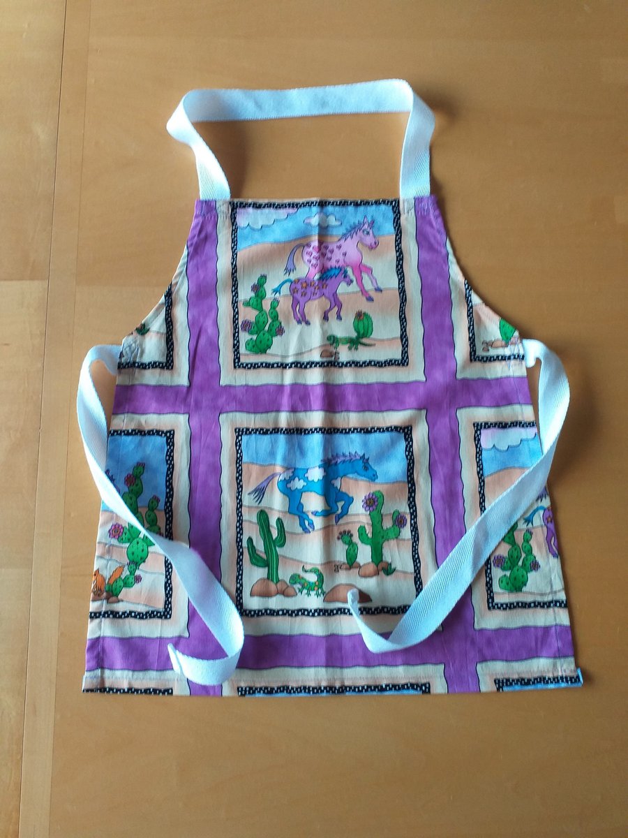 Horse, Apron, age 2-6 approximately, 