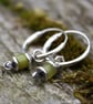Reels  - silver and jade earrings - Image 4
