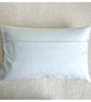 Tempur Travel Pillow Cover 16x10 SMALL Brushed Cotton Grey 16" x 10" Flannelette - Image 3