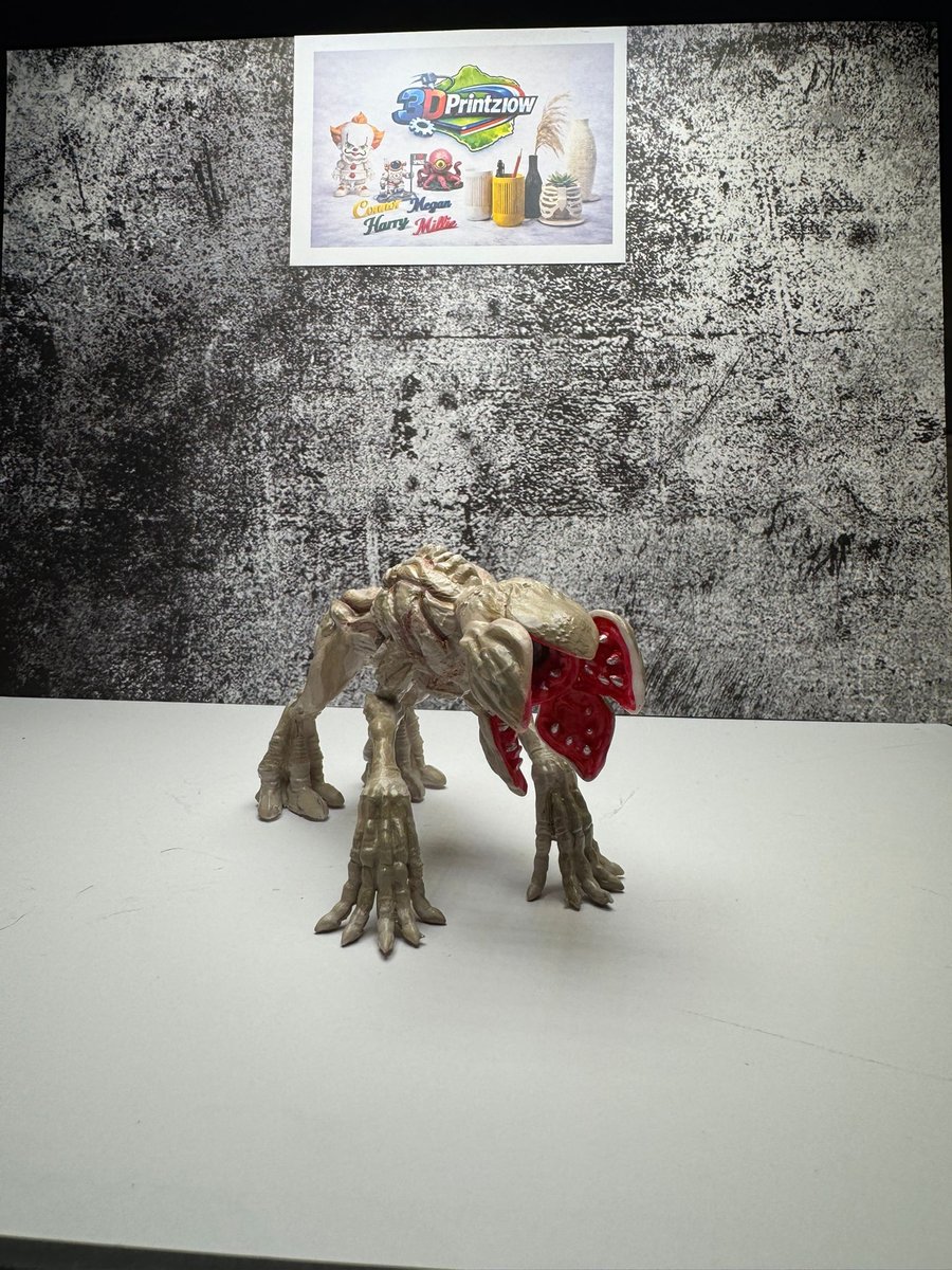 Handmade Fantasy Creature Figure – 3D Printed Collectible