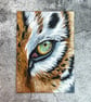 Perfectly Imperfect Tiger's Eye Acrylic Study - Image 3