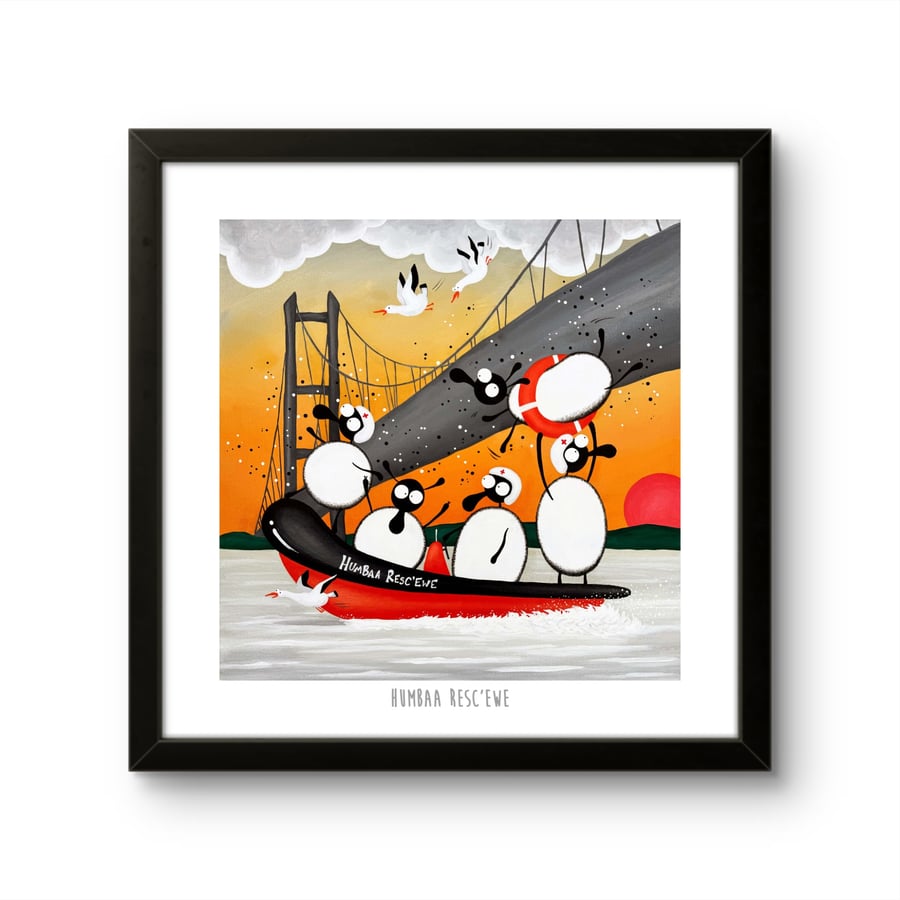Humbaa Resc'ewe - 10" print