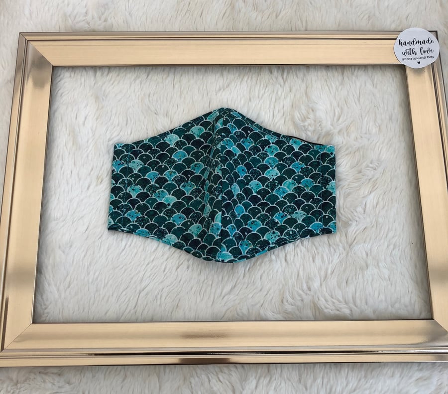 Handmade 100% Cotton Face Masks.Washable,Breathable and Reusable.Made in the U.K