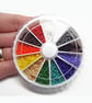1800 Opaque Miyuki Size 11 Rocaille Seed Beads in a 12 Colour Wheel - Image 1