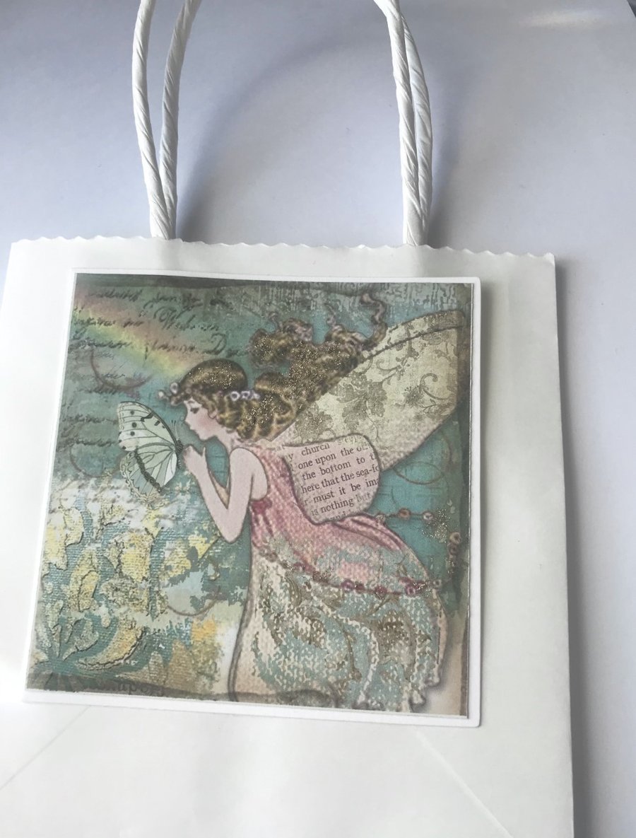 Gift Bag - Hand Embellished