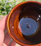 Handmade Retro Brown Ceramic Cups - Handleless Stoneware Coffee Mug (200ml, 7oz) - Image 5