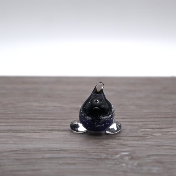 small glass wisp keepsake figure