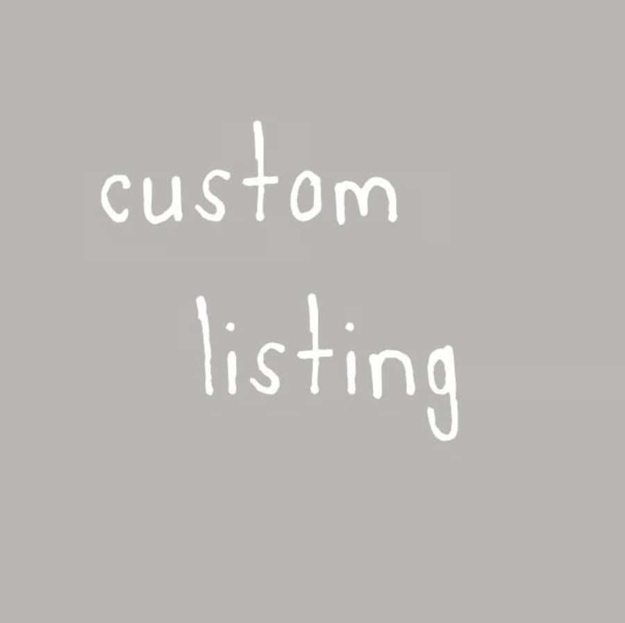 custom listing for j.