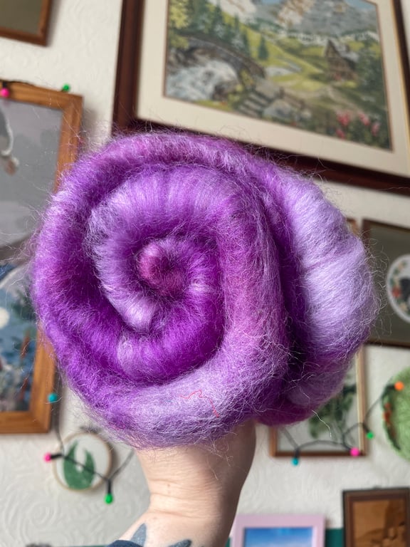 100% Corriedale Wool Art Batt - 60g